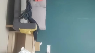 拖鞋家居日韩AV-白皙皮肤呆萌小姐姐！情趣耳朵抓屌吸吮！头套男怼着骚穴猛操，骑乘姿势打桩机，无套内射。